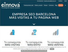 Tablet Screenshot of einnova.com